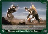 Megalon and Gigan:Villain Tag Team (EBP03-078) - Booster Set 3: Resonance of Rivals - Godzilla Card Game card