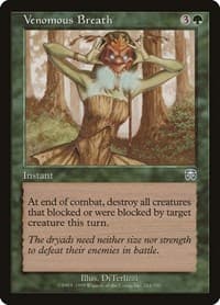 Venomous Breath - Mercadian Masques - Magic: The Gathering card