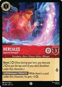 Hercules - Spectral Demigod - Winterspell - Disney Lorcana card