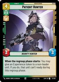 Patient Hunter - A Lawless Time - Star Wars: Unlimited card