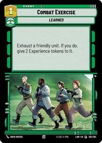 Combat Exercise - A Lawless Time - Star Wars: Unlimited card