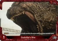 Godzilla's Bite (EPR-005+) (Promotion Pack Vol.3) - Promo Cards - Godzilla Card Game card