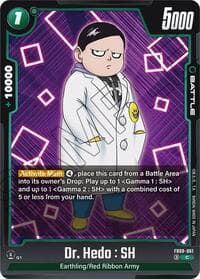 Dr. Hedo : SH - Dual Evolution - Dragon Ball Super: Fusion World card