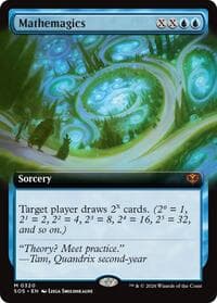 Mathemagics (Extended Art) - Secrets of Strixhaven - Magic: The Gathering card