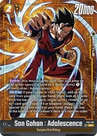 Son Gohan : Adolescence - FS11-09 - Starter Deck EX: The Phase of Evolution - Dragon Ball Super: Fusion World card