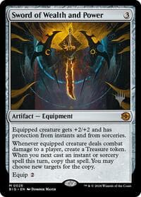 Sword of Wealth and Power - Promo Pack: Lorwyn Eclipsed - Magic: The Gathering card