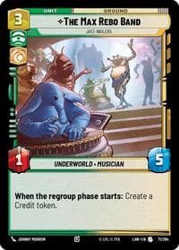 The Max Rebo Band - Jatz-Wailers - A Lawless Time - Star Wars: Unlimited card