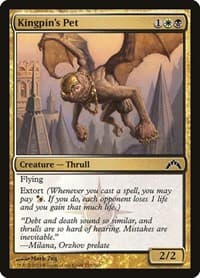 Kingpin's Pet - Gatecrash - Magic: The Gathering card