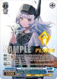 Snow White: Innocent Days (SSP) (Gold Stamp) - GODDESS OF VICTORY: NIKKE - Weiss Schwarz card