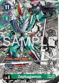 Zephagamon (SP) - Dawn of Liberator - Digimon Card Game card