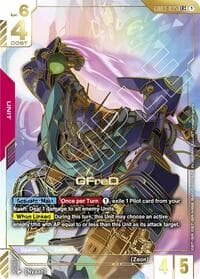 GFreD (LR++) - Steel Requiem - Gundam Card Game card