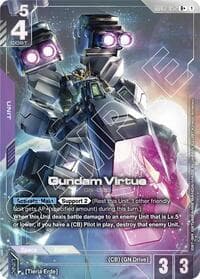 Gundam Virtue (R+) - Steel Requiem - Gundam Card Game card