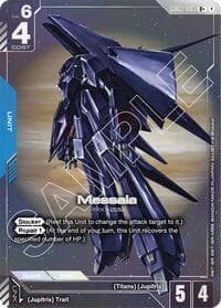 Messala (R+) - Steel Requiem - Gundam Card Game card