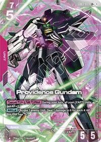 Providence Gundam (LR+) - Steel Requiem - Gundam Card Game card