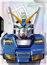 Resource (R-020) (C+) - Steel Requiem - Gundam Card Game card