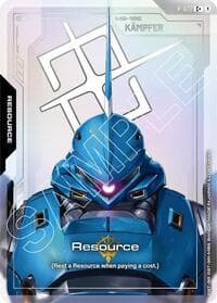 Resource (R-022) (C+) - Steel Requiem - Gundam Card Game card