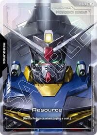 Resource (R-024) (C+) - Steel Requiem - Gundam Card Game card