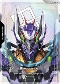 Resource (R-025) (C+) - Steel Requiem - Gundam Card Game card
