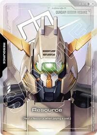 Resource (R-027) (C+) - Steel Requiem - Gundam Card Game card