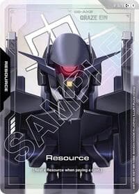 Resource (R-029) (C+) - Steel Requiem - Gundam Card Game card