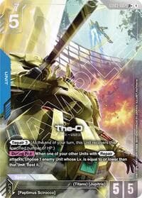 The-O (LR+) - Steel Requiem - Gundam Card Game card