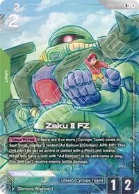 Zaku II FZ (R+) - Steel Requiem - Gundam Card Game card