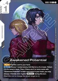 Awakened Potential (Newtype Challenge 2026 Mission 1) - Gundam Promotional Cards - Gundam Card Game card