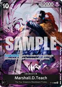 Marshall.D.Teach (Event Pack Vol. 8) - One Piece Promotion Cards - One Piece Card Game card
