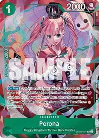 Perona - OP09-034 (Dash Pack) - Extra Booster: One Piece Heroines Edition - One Piece Card Game card