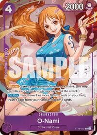 O-Nami - ST18-002 (Dash Pack) - Extra Booster: One Piece Heroines Edition - One Piece Card Game card