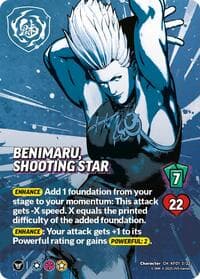 Benimaru, Shooting Star - Challenger Series: The King of Fighters XV - UniVersus card