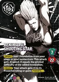 Benimaru, Shooting Star (Alternative Art) - Challenger Series: The King of Fighters XV - UniVersus card