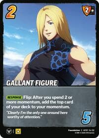 Gallant Figure - Challenger Series: The King of Fighters XV - UniVersus card