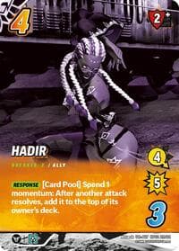Hadir (Alternative Art) - Challenger Series: The King of Fighters XV - UniVersus card