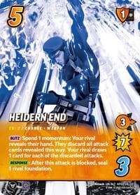 Heidern End (Alternative Art) - Challenger Series: The King of Fighters XV - UniVersus card