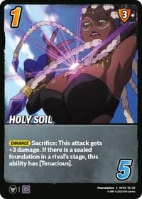 Holy Soil - Challenger Series: The King of Fighters XV - UniVersus card