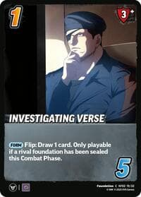 Investigating Verse - Challenger Series: The King of Fighters XV - UniVersus card