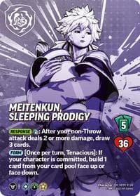 Meitenkun, Sleeping Prodigy - Challenger Series: The King of Fighters XV - UniVersus card