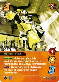 Scribe (Alternative Art) - Challenger Series: The King of Fighters XV - UniVersus card