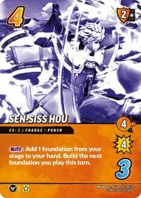 Sen-Siss Hou (Alternative Art) - Challenger Series: The King of Fighters XV - UniVersus card