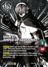 Shun'Ei, Amped-Up Illusionist (Alternative Art) - Challenger Series: The King of Fighters XV - UniVersus card