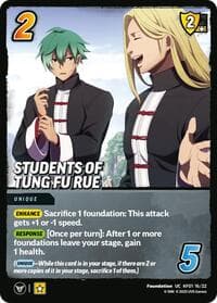 Students of Tung Fu Rue - Challenger Series: The King of Fighters XV - UniVersus card