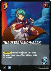 Thruster Vision: Back - Challenger Series: The King of Fighters XV - UniVersus card