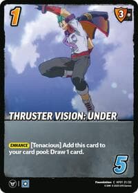 Thruster Vision: Under - Challenger Series: The King of Fighters XV - UniVersus card