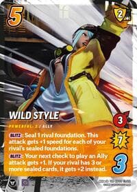 Wild Style - Challenger Series: The King of Fighters XV - UniVersus card