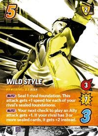 Wild Style (Alternative Art) - Challenger Series: The King of Fighters XV - UniVersus card