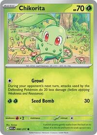 Chikorita - ME: Ascended Heroes - Pokemon card