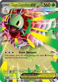 Mega Meganium ex - ME: Ascended Heroes - Pokemon card