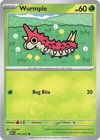 Wurmple - ME: Ascended Heroes - Pokemon card