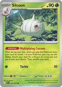 Silcoon - ME: Ascended Heroes - Pokemon card